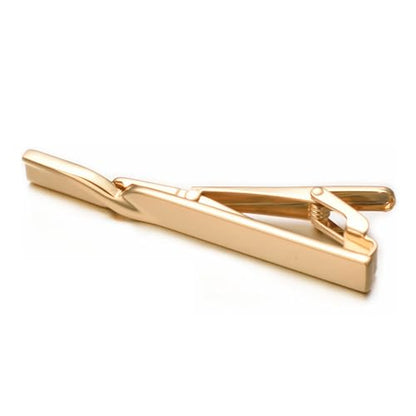 Yoursfs Black Matte Skinny Tie Clips For Men Classic Shiny Tie Bars Stainless Steel Personalized Tie Clip Suitable for Wedding Anniversary Business - style: Skinny Gold Tie Clips