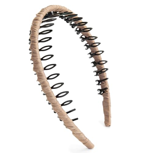 STHUAHE4PC Multicolor Protection Resin Teeth Comb Hair Hoop Hairband Headband Hair Accessories by Beauty hair (Beautiful) - color: Beautiful
