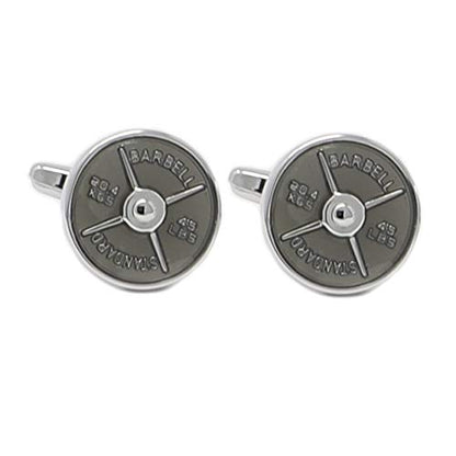 Novelty Sports Theme Cuff Links For Men Father's Day Birthday Gift Fancy Cufflinks - style: 45LBS