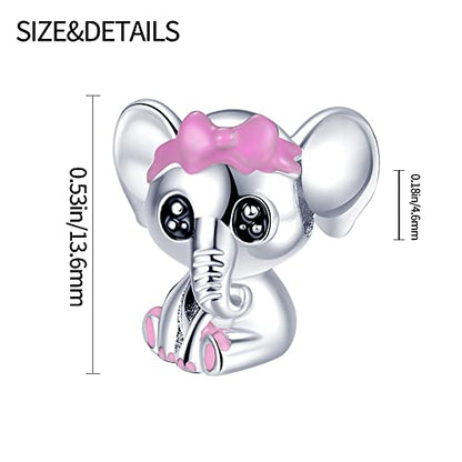 Pandach Animal Charm Bead fits Charms Bracelets for Woman-925 Sterling Silver Dangle Pendant Bead,Jewelry Beads Gifts for Women Bracelet&Necklace - style: Unicorn Charm