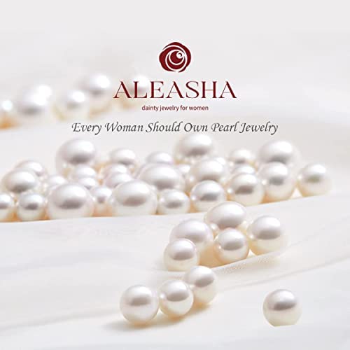 8mm 10mm Faux Pearl Necklace Earrings Set for Women White Black Round Glass Pearl Wedding Jewelry Gifts - color: Sun White Pearl-Ear Clips Set, size: 8mm