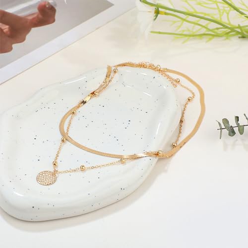 NEWITIN 69 Pieces Gold Jewelry Set for Women Fashion Costume Jewelry Gold Plated Necklace Bracelet Earrings Set for Women - color: Gold Jewelry Set