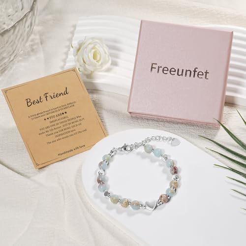 Beaded Bracelet for Women - Inspirational Sometimes You Forget You're Awesome Friendship Jewelry, Dainty Birthday Gift for Best Friends, Mom, Sister, Daughter - style: Friend