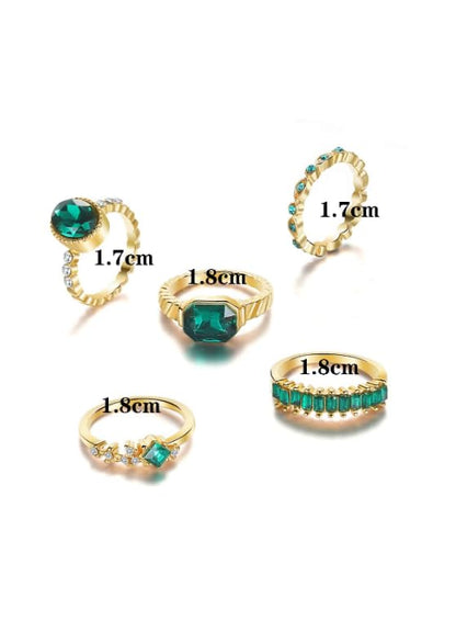 Chunky Stackable Rings Set For Women Open Adjustable Bold Thick Geometric Knuckle Rings Minimalist Statement Jewelry Gift - style: Style 7