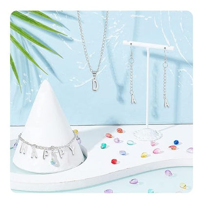 Alphabet Letter Charms - color: Silver