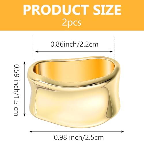 2-Pack Silk Scarf Ring Metal Silk Scarves Shawl Clip Oblate Minimalist Geometric Scarf Slide Buckle Brooches Clothing Accessories for Women Shawls and Scarves Gold Silver