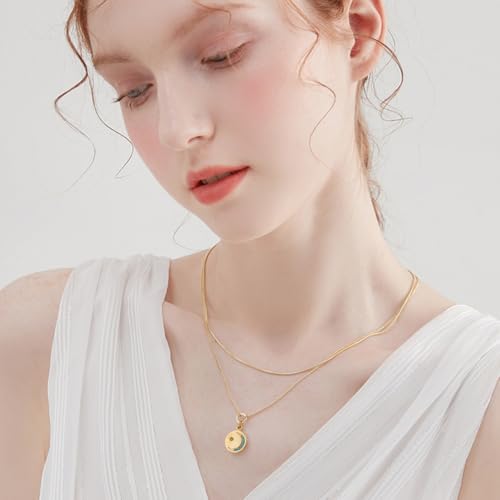 Beebeecraft 1 Box 30Pcs Locking Jump Rings 18K Gold & Sterling Silver Plated OD 7.5mm ID 4.6mm Circle Clasp Ring Connector Open End for Necklace Bracelet Keychain Jewelry Making - color: Gold, Silver