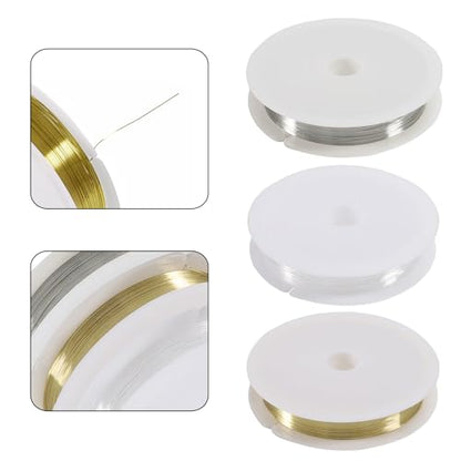 D-FLIFE Jewelry Making Supplies Kit with Jewelry Tools, Jewelry Wires and Jewelry Findings for Jewelry Repair and Beading (23pcs) - color: 23pcs