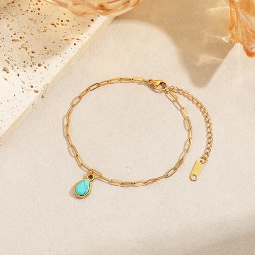 Swyabi 10 PCS Gold Plated Paperclip Bracelet Chains Bulk for Jewelry Making | 18K Stainless Steel, with Extender, No Fade, No Rust, Adjustable, for Men Women DIY, 6.5 Inch - color: 2.5x6.5mm Gold