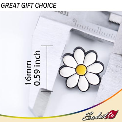 Boutonniere Suit Lapel Stick Brooch Pin - color: Brooch-Small Daisy