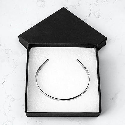 Custom Cuff Bracelets - Double Side Engraved - Personalized Gifts for Women - color: Gold