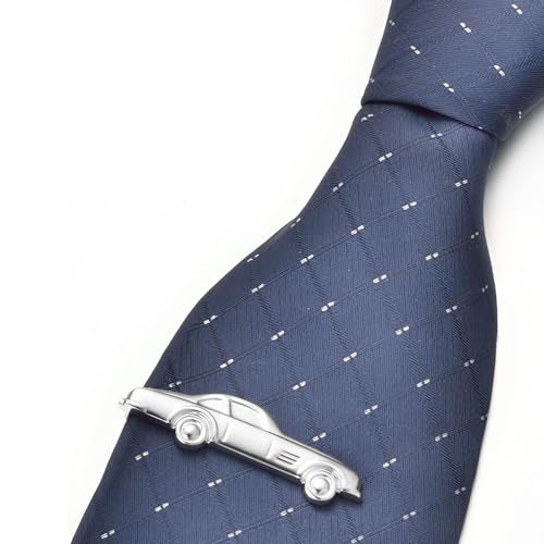 Yoursfs Unique Ship Car Tie Clips for Men Novelty Cool Transportation vehicles Tie Clip Bar Pins Men's Fashion Jewelry - style: Silver Car