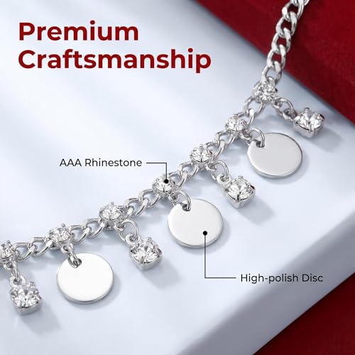 Layered Belly Waist Chain for Women - color: Silver Disc Waist Chain