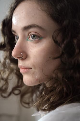 21PCS 18G 20G 22G 316L Stainless Steel Nose Rings Hoop for Women Men Double Nose Ring CZ Nose Stud Piercing Jewelry - color: 18G-Sliver+Rose Gold+Black