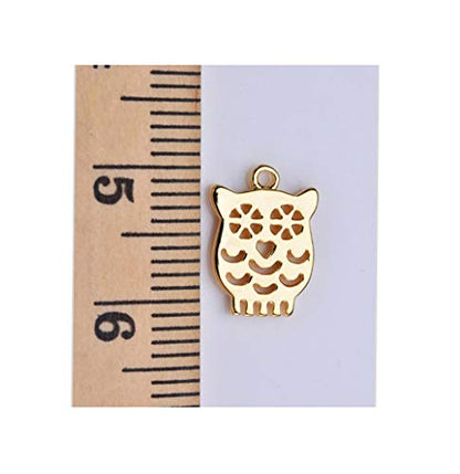 Baydurcan Friendship Anchor Compass Necklace Good Luck Elephant Pendant Chain Necklace with Message Card Gift Card - style: Owl