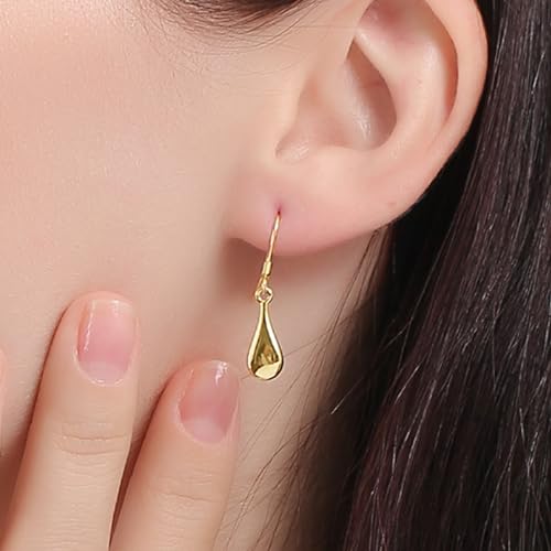 ToHeart Gold Dangle Earrings for Women Small Gold Hoop Earrings