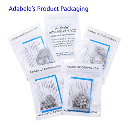 Adabele 304 Surgical Stainless Steel 1.2mm 2mm Venetian Box Chain Necklace 18 20 22 Inch Non Tarnish Waterproof Women Men Jewelry - size: 18 Inch - 2pcs, style: 1.2mm width