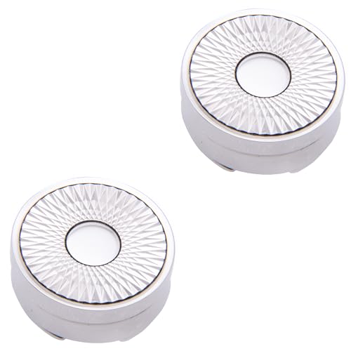 Mens Button Covers Tuxedo Shirt Cufflinks Alternative | Fake cufflinks and alternative fashion jewelry accessories for mens formal business dress shirts suits and groomsmen - color: B Silvery