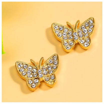 Sexy Butterfly Rhinestone Chest Stickers Jewelry Rhinestone Stickers Chest Body Chain Festival Rave Nipple Pasties Bra Chain Jewelry for Women