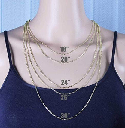 Wholesale 12 PCS Gold Plated Brass Flat Cable Chain (20 Inch(2MM)) | Finished Necklace Chains Bulk for Jewelry Making - color: Gold, size: 20 inch-0.079 inch