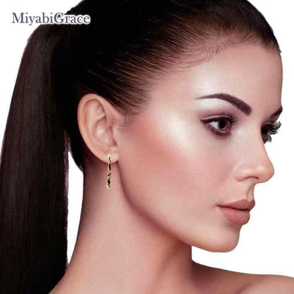 Hoop Invisible Clip On Earrings for Women Not Pierced Gold Small Twisted Hoop Comfortable Silver Large Clip On Earrings - color: 30mm Gold