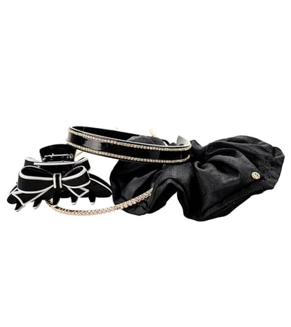 Violet & Brooks Everyday Essentials Hair Accessory Gift Box - Black - color: Black