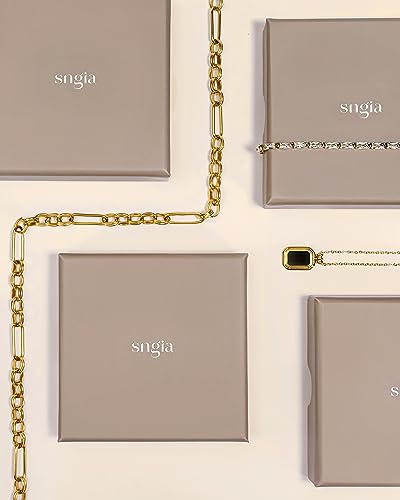 SNGIA 18K Gold Plated Square Stud Earrings for Women by SNGIA, Black Enamel Burgundy Clear Resin Color Options, Chunky Geometric Button Stud Earrings, Retro Statement Jewelry Gifts Accessories