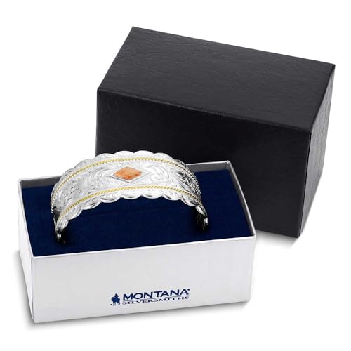 Montana Silversmiths Made in the USA Western Lifestyle Women's Cuff Bracelet - style: Classic Elegance
