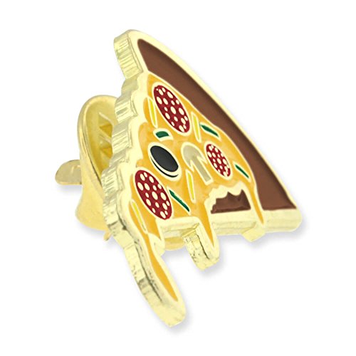 PinMart Food Enamel Lapel Pin - color: Set of 4 Gold Plated, size: 4pc Gift Set