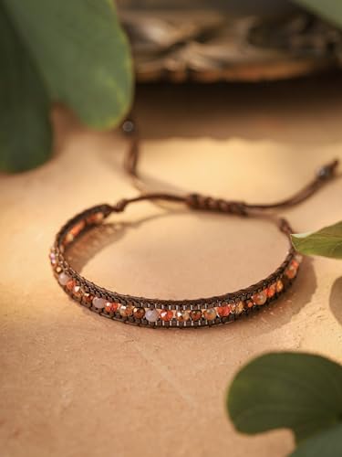Bohemian Braided Bead Bracelet for Women, Trendy Jewelry Design - style: Bracelet L12-036
