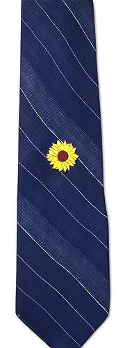 Novel Merk Flower Blossom Floret - Sunflower, Daffodil, & Other Lapel Pin, Hat Pin & Tie Tack Set - with Clutch Back - style: 3-Mixed Flowers