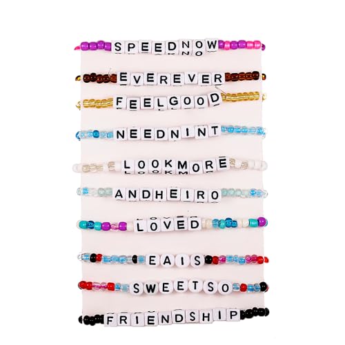 Heishi Surfer Clay Bead Bracelets Set for Women - Preppy Smile Evil Eye Beaded Stretch Bracelets Elastic Layering Friendship Bracelets- Stackable Boho Disc Summer Jewelry Set - color: TS - 10pc bead Set