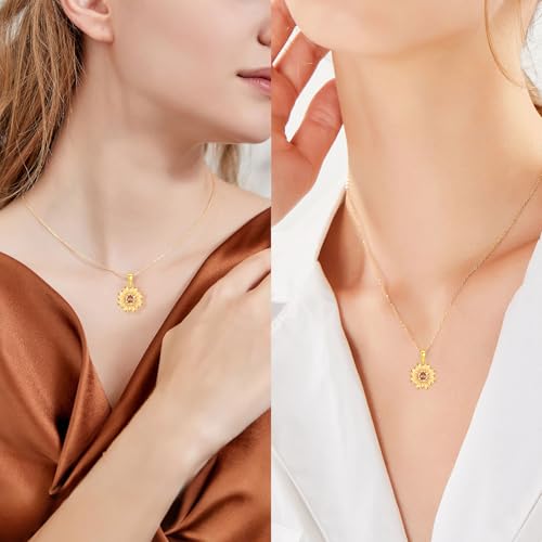 Ahiller Women's Necklace, Dainty Pendant Choker, Adjustable Chain | Heart Initial & Round Pendants, Daily Necklace,17-21" Adjustable Necklaces, Trendy Minimalist Jewelry, Stainless Steel Chain - color: TYH-Gold, style: Other Shapes - Multi-Color