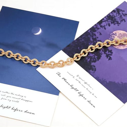 Aobei Pearl 18K Gold Plated Paperclip Chain Choker Satellite Chain Freshwater Cultured Biwa Pearl Pendant Necklace Dainty Turquoise Jewelry for Women - color: 18K Gold Plated Double-loop Oval Chain