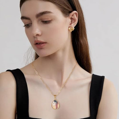 1 Box 10Pcs Gold Teardrop Bezel Pendant Trays Stainless Steel Cabochon Bezel Bulk Stylish Water Drop Shaped Bezel Pendant Trays for Jewelry Making Bracelet Necklace DIY Crafts Adult Beginner - style: gold drop