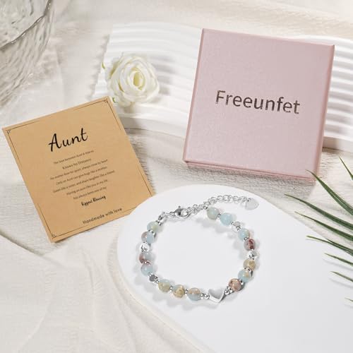 Beaded Bracelet for Women - Inspirational Sometimes You Forget You're Awesome Friendship Jewelry, Dainty Birthday Gift for Best Friends, Mom, Sister, Daughter - style: Aunt