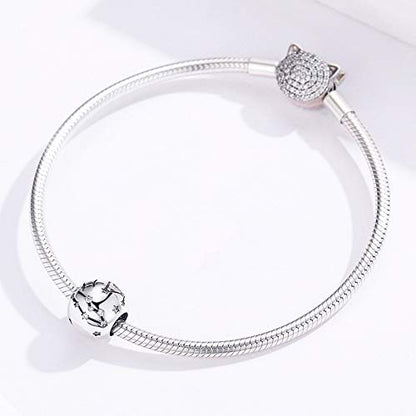 Constellation Charm 925 Sterling Silver Birthstone Bead for Pandora Charms Bracelet-Gift for Anniversary Birthday Christmas Day - color: Gemini（5.21-6.21）
