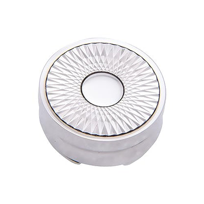 Mens Button Covers Tuxedo Shirt Cufflinks Alternative | Fake cufflinks and alternative fashion jewelry accessories for mens formal business dress shirts suits and groomsmen - color: B Silvery