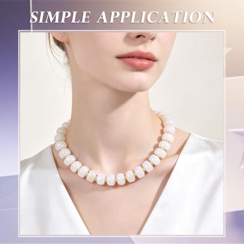 Chunky Beaded Necklaces for Women Statement Colorful Acrylic Resin Beads Necklace Bracelets Boho Trendy Necklace Bracelet Earrings Summer Beaded Jewelry - style: 4W