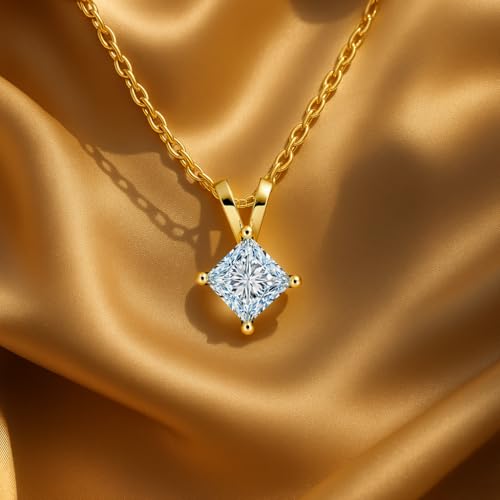 Layered Necklaces for Women - 14K Dainty Gold Plated Layering Chokers Necklaces Set Multilayer Delicate Necklace Trendy Adjustable Long Layered Necklaces for Women - style: 43 Rhombus Neckalce