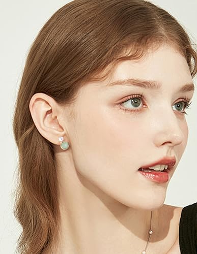 15 Pairs Clip on Earrings for Women Chunky Hoop Clip Earring Round CZ Twist Simulated Pearl Flower Knot No Piercing Fake Stud Earrings Sets Jewelry Gifts Silver Gold Plated - color: A: Gold