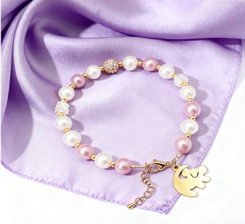 Lion Necklace Dainty Lion Lover Bracelet Earrings Animal Kingdom Gift Valentine's Jewelry - style: White+Purple-1