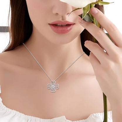 Sterling Silver Pendant Necklace Charms Hypoallergenic Fashion Jewelry Dainty Valentines Day Birthday Gift for Women - style: Celtic