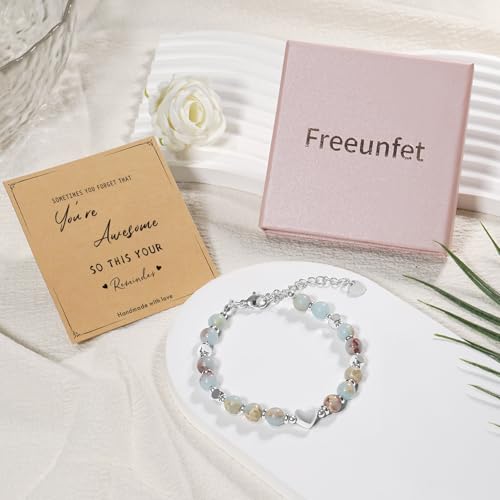 Beaded Bracelet for Women - Inspirational Sometimes You Forget You're Awesome Friendship Jewelry, Dainty Birthday Gift for Best Friends, Mom, Sister, Daughter - style: You are Awesome