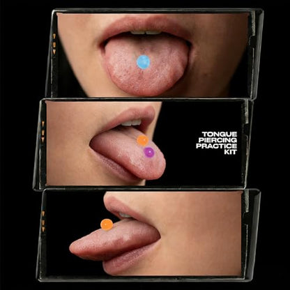 Acrylic Tongue Barbells Rings 24 PCS 15G Glow in Dark Flexible Straight Tongue Rings Colorful Plastic Ring Body Piercing Jewelry Bars for Women Men Work Sports 18mm