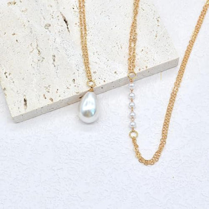 Body Chain Jewelry for Women Rhinestone Back Chain Necklace for Backless Dress Backdrop Chain Necklaces for Women - color: Stacking