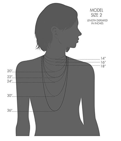 Au Naturale Womens Link Chain - 14k Gold Paperclip Necklace for Women - size: 14 inch, style: Yellow Gold