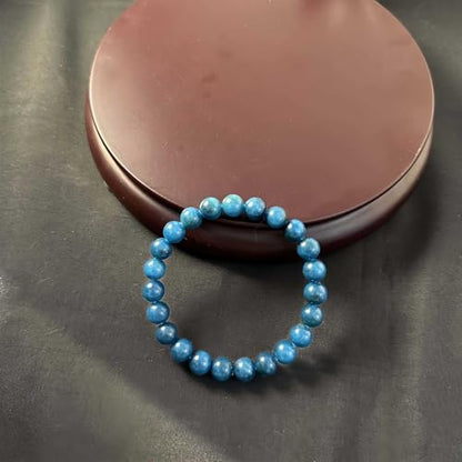 Amethyst Bracelet for Women Men, Elegant Handmade Natural Gem Stone Round Beaded Stretch Elastic Adjustable Healing Bracelets 8mm Gifts - color: AL-0211, size: Medium
