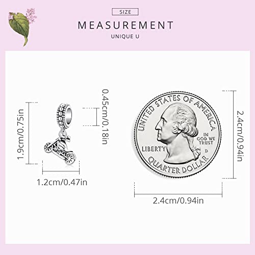 Animal Charms for Bracelets 925 Sterling Silver Bead Charms Bee Butterfly Fox Charm Fits Bracelets and Necklaces Cute Charms for Women - color: Motorcycle