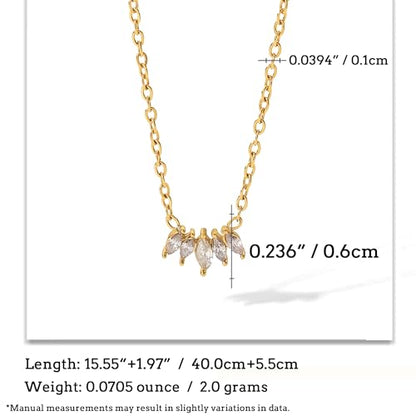 Unisex Celestial Gold Pendant Necklaces, Sun/Moon/Star/Angle Celestial Elements Unisex Choker Gold Lover Chains for Men and Women Jewelry - color: Gold Chain - Leaf Drop
